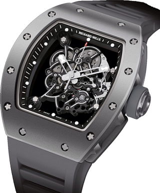 Richard Mille Replica Watch Titanium RM 055 Bubba Watson All Grey